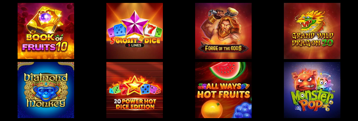 Seleção de Slots na BETsul.COM